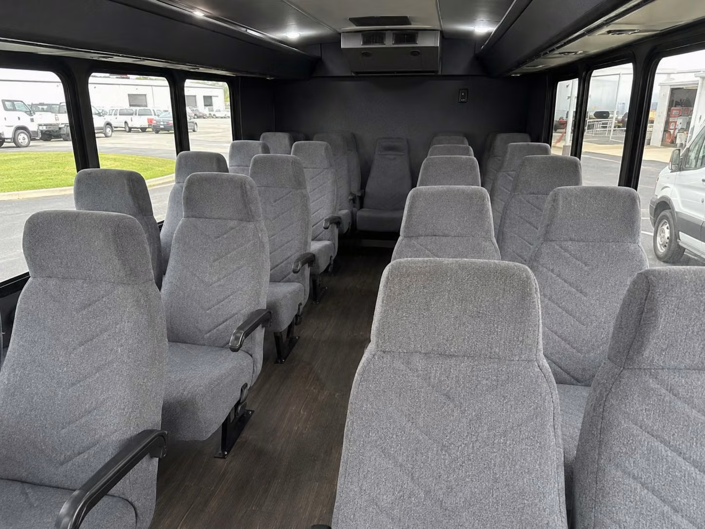 20 passenger minibus inside