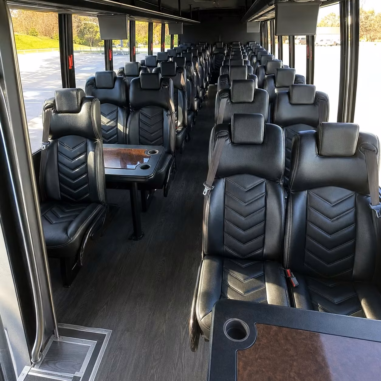 30 passenger minibus interior