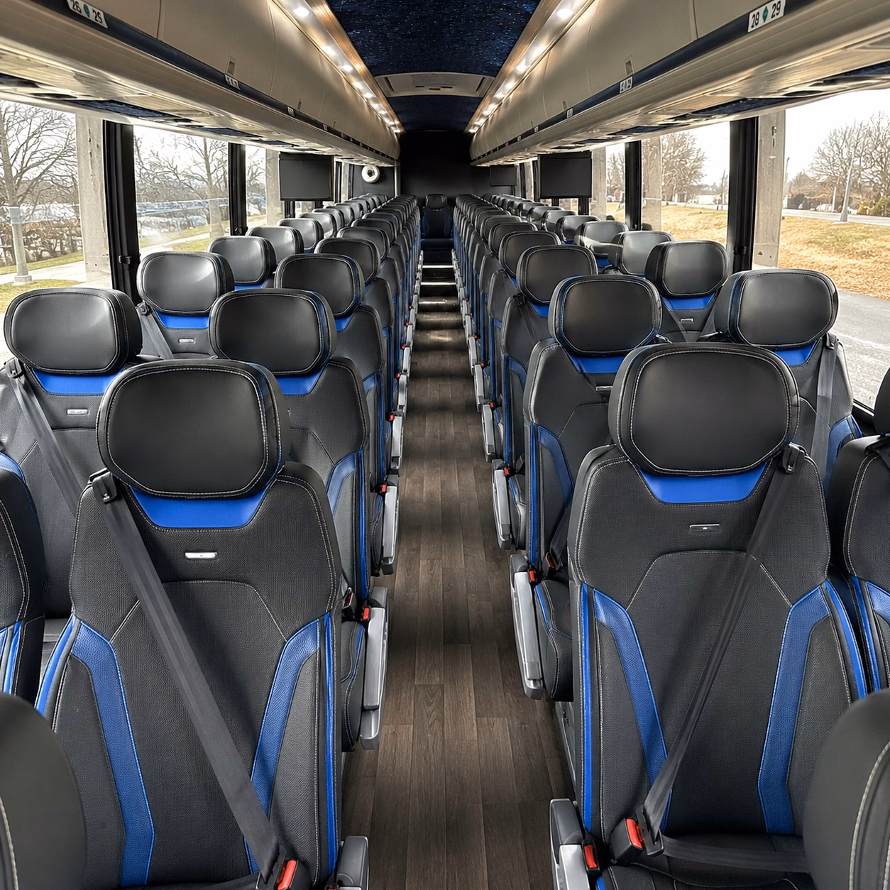 rancho palos verdes 56 passenger charter bus rental