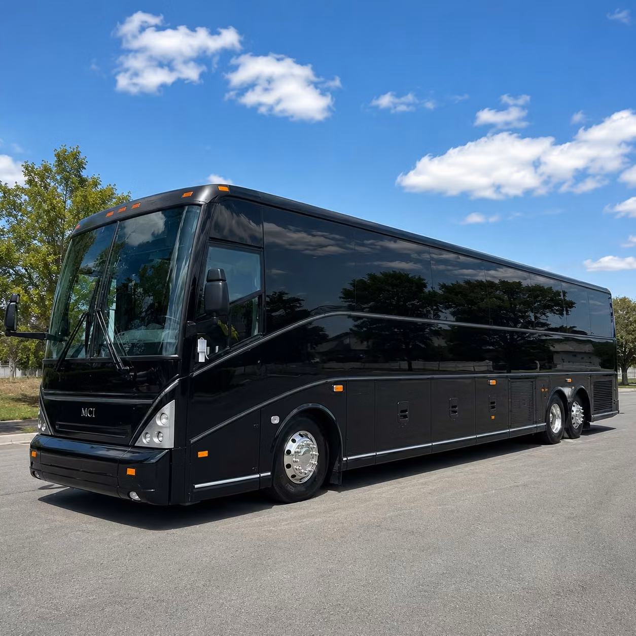 rancho palos verdes charter bus rental exterior